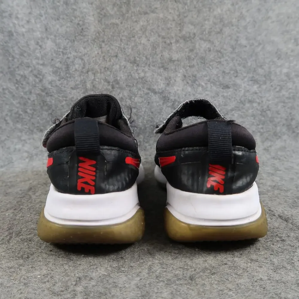 Nike Shoes Kids 10.5C Sneakers Project Pod Bred Athletic Trainer Black Red Youth